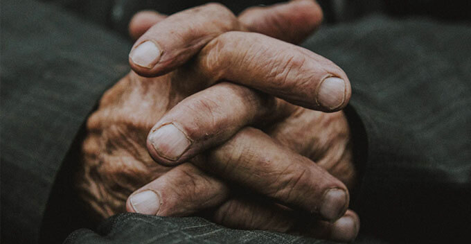 grandfather's hand